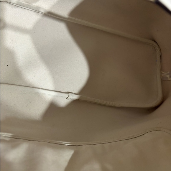 Coach City Tote in white and gray signature coated canvas with leather details - Picture 13 of 13